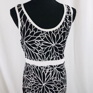 Tommy Bahama black and white dress